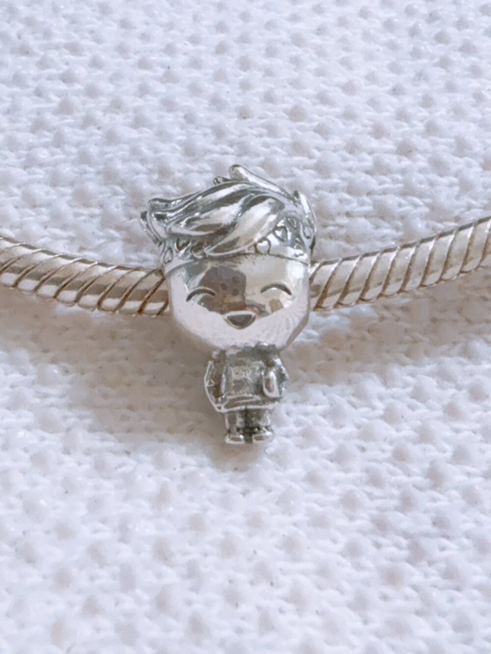 Teenager Boy Charm Silver Charm For Pandora Bracelet